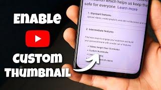 How to Enable Custom Thumbnails on Youtube Studio