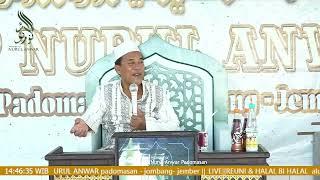LIVE || REUNI & HALAL BI HALAL  alumni pondok pesantren NURUL ANWAR padomasan - jombang- jember ||