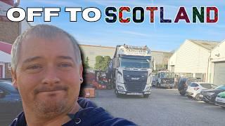 SUPRISE run to SCOTLAND. Dealing with Idiots. UK HGV Truck Driver.