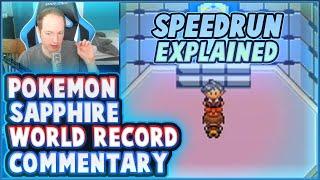 Pokemon Sapphire WORLD RECORD SPEEDRUN COMMENTARY (How to beat Pokemon Sapphire in under 2 hours!)