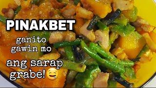 PINAKBET Recipe. Grabe ang sarap with bagoong.