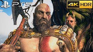 GOD OF WAR PS5 - The Summit (Meeting Mimir) - Gameplay [4K 60FPS HDR]