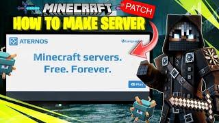 Minecraft server hosting | easy way | Minecraft PATCH | #minecraft