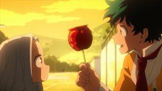 Deku gives Eri a candy apple English Dub