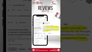 Countrywide Visas Reviews and Testimonials