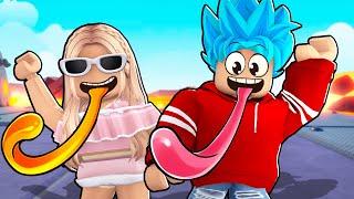 Unlocking the Strongest Tongue | Roblox Tongue Battle