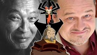 Iroh & Aku Voice Comparisons - (Mako Iwamatsu & Greg Baldwin)