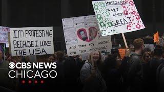 Sen. Durbin, Rep. Garcia speak at Chicago No Kings Day protest