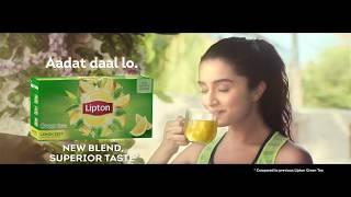 New Lipton Green Tea Lemon Zest Flavour