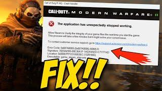 How To Fix Warzone 2 Error 0x887a0005 | Warzone 2 The Application Has Unexpectedly Stopped Working