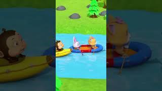 Flod Løb Sjov Tegnefilm Video #shorts #riverrun #cartoon #forkids #trending #loconuts