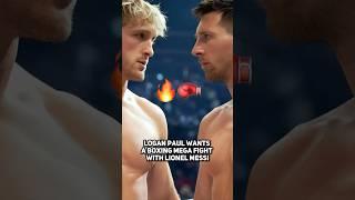  Lionel Messi vs. Logan Paul beef #footballnews