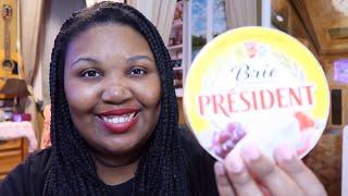 President: BRIE CHEESE Wheel - Food Review 