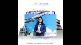 Congratulations Ms Samplwi for your success at Big Daddy Cruise ship. #hospitality