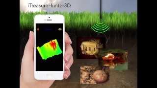 Treasure Hunter - 3D gold metal detector machine / that makes underground treasures visible