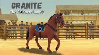 GRANITE, The Colonel's Horse | SPIRIT Stallion of the Cimarron / Breyer Horse Custom