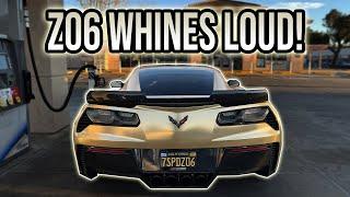 How I Made My C7 Z06 Supercharger WHINE Like Crazy!