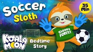 Slow Moe The Soccer Sloth: A Euros Football Bedtime Story ️