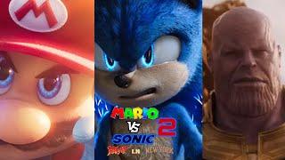 Team Mario and Sonic vs Team Thanos (Mario vs Sonic 2 Part Finale)