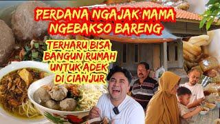 BAKSO KAMPUNG EMANG BESTDULU SUSAH BANGET MAU MAKAN BAKSO INI‼️AKHIRNYA RUMAH BUAT ADEK HAMPIR JADI