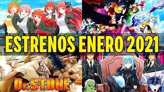  ESTRENOS ANIME INVIERNO ( ENERO) 2021 | NUEVOS ANIMES DEL 2021