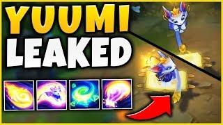 NEW SUPPORT CHAMPION YUUMI LEAKED!!! ABILITIES REVEALED, IN-GAME SCREENSHOTS!  - League of Legends