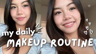 MY DAILY MAKEUP ROUTINE! "no makeup" makeup look