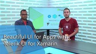 Beautiful UI For Apps With Telerik UI For Xamarin