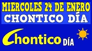 CHONTICO día de hoy MIERCOLES 24 de ENERO de 2024 Chontico Millonario] | resultado ultimo sorteo