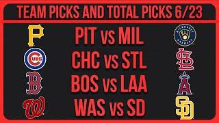 MLB Picks Today 6/23/25 | MLB Picks & Predictions Today 6/23/25
