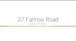 Kate Broddick #AgentKate - 27 Farrow Road, Brantford ON