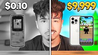 Playing Roblox on Worlds Cheapest vs. Most Expensive Phone