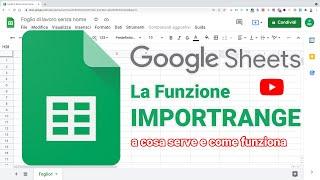 Google Sheets: The IMPORTRANGE function