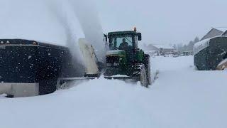 Snowmageddon feb 2020 Ontario. Dedicated to those that think my blower is too big.