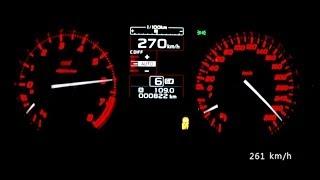 New Subaru WRX STI 2014 - acceleration 0-257 km/h, top speed test and more