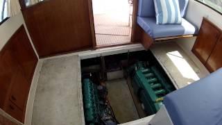 Engine Start Up - 1986 Riv 32 - For Sale - www.theboatbrokerage.com.au