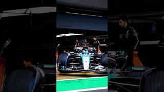 Mercedes F1 W15 Hits the Track 