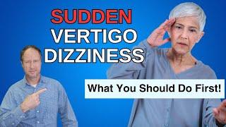 SUDDEN VERTIGO and DIZZINESS: WHAT TO DO FIRST? INTERVIEW with Doctor Razvan Balotescu. Age 50+