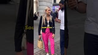 Do ALL South Africans sound like this  #streetinterview #culturaldifferences #southafrica #fyp #uk