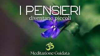 I Tuoi Pensieri Diventano Piccoli - Meditazione Guidata