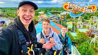 Climbing Colossus Rollercoaster at Thorpe Park!