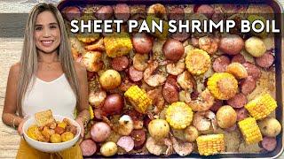 SHEET PAN SHRIMP BOIL | A Family Favorite!