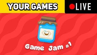 I'm playing your game jam games! (Coco Code game jam #1)