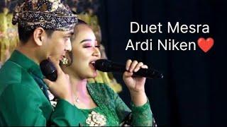 Duet Mesra Niken feat Ardi " Lestari"...Jangan Baper ya...