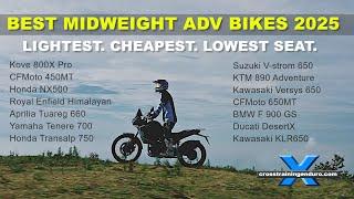 How to choose the best midweight adventure bikes: cheapest & lowest seats︱Cross Training Adventure