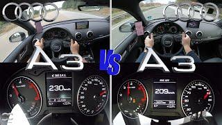 Audi A3 30 TDI VS Audi A3 35 TDI