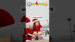 BIRTH TO DEATH OF STRONG DUMB & WEAK GENIUS SANTA IN BROOKHAVEN #shorts