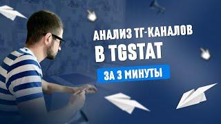 ПОИСК и АНАЛИЗ каналов в Telegram  через TGStat | 2024