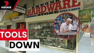 Redfern’s Ambour Hardware store to close after 55 years unless new owner can be found | 7NEWS