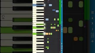 Цыплята - Как играть на пианино #shorts #pianotutorial #synthesia